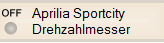 Drehzahlmesser Aprilia