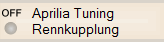 Aprilia Tuning
Rennkupplung
