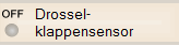 Drossel-
klappensensor