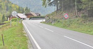 Rollerpower auf der Landstrae