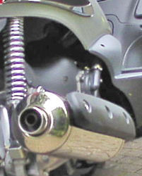 Auspuff Scooter