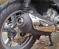 Auspuff Aprilia