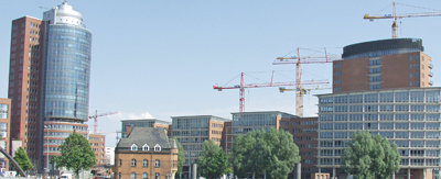 Rollerspa in der Stadt