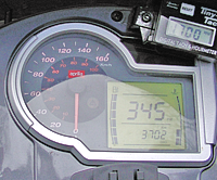 Rollertacho Aprilia Sportcity 250