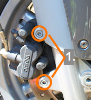 Bremssattel abbauen