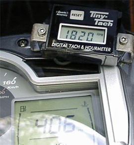 Drehzahlmesser von Tiny Tach