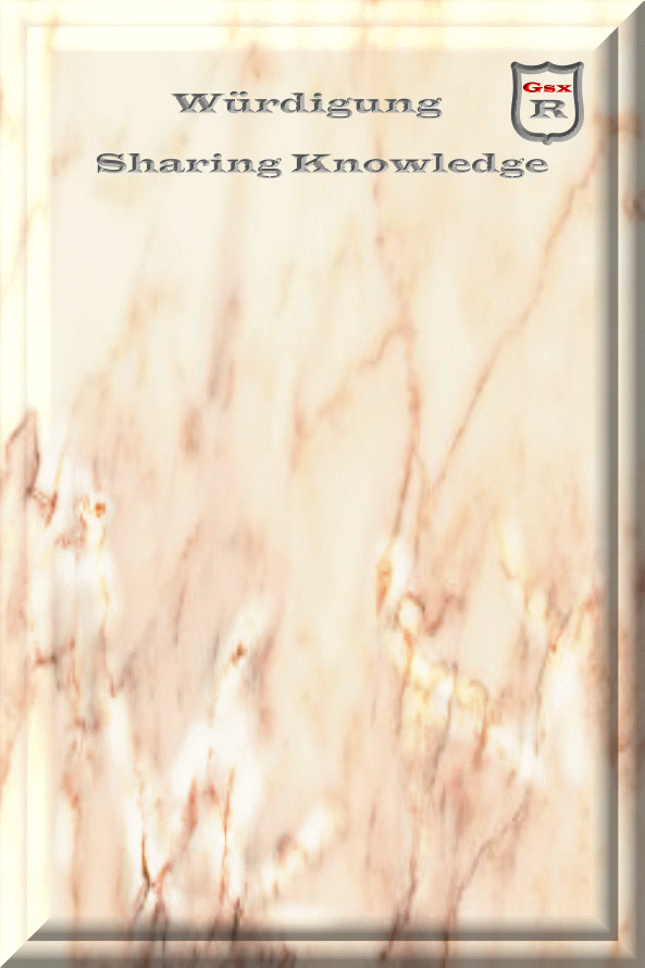 Wrdigung Sharing Knowledge